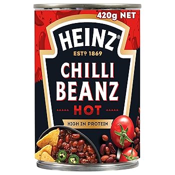 Amazon | ハインツ(HEINZ) チリビーンズ ホット 420g | ハインツ